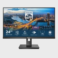 PHILIPS Monitor B Line 242B1/00 LED 60.5 cm (23.8") 1920 x 1080 Full HD crni